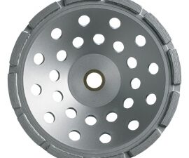 5 in. x 7/8 in.-5/8 in.-20 mm clipper classic single row diamond cup wheel - 70184684035