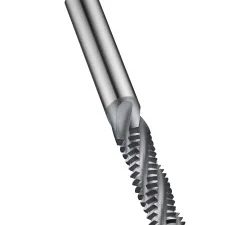 Dormer j215 m16 x 2.00 mm hm m thread mill with 27° spiral flute and oil feed - 6821307