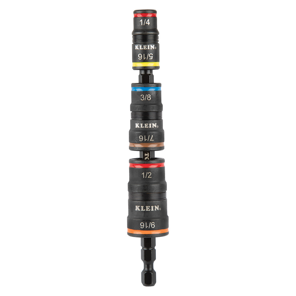 7-in-1 Impact Flip Socket Set - KLE 32933