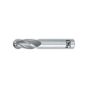 CARBIDE 2.5MM X 3MM 4FL BALL NOSE TiALN BALL NOSE END MILL - 404-0984-BN11